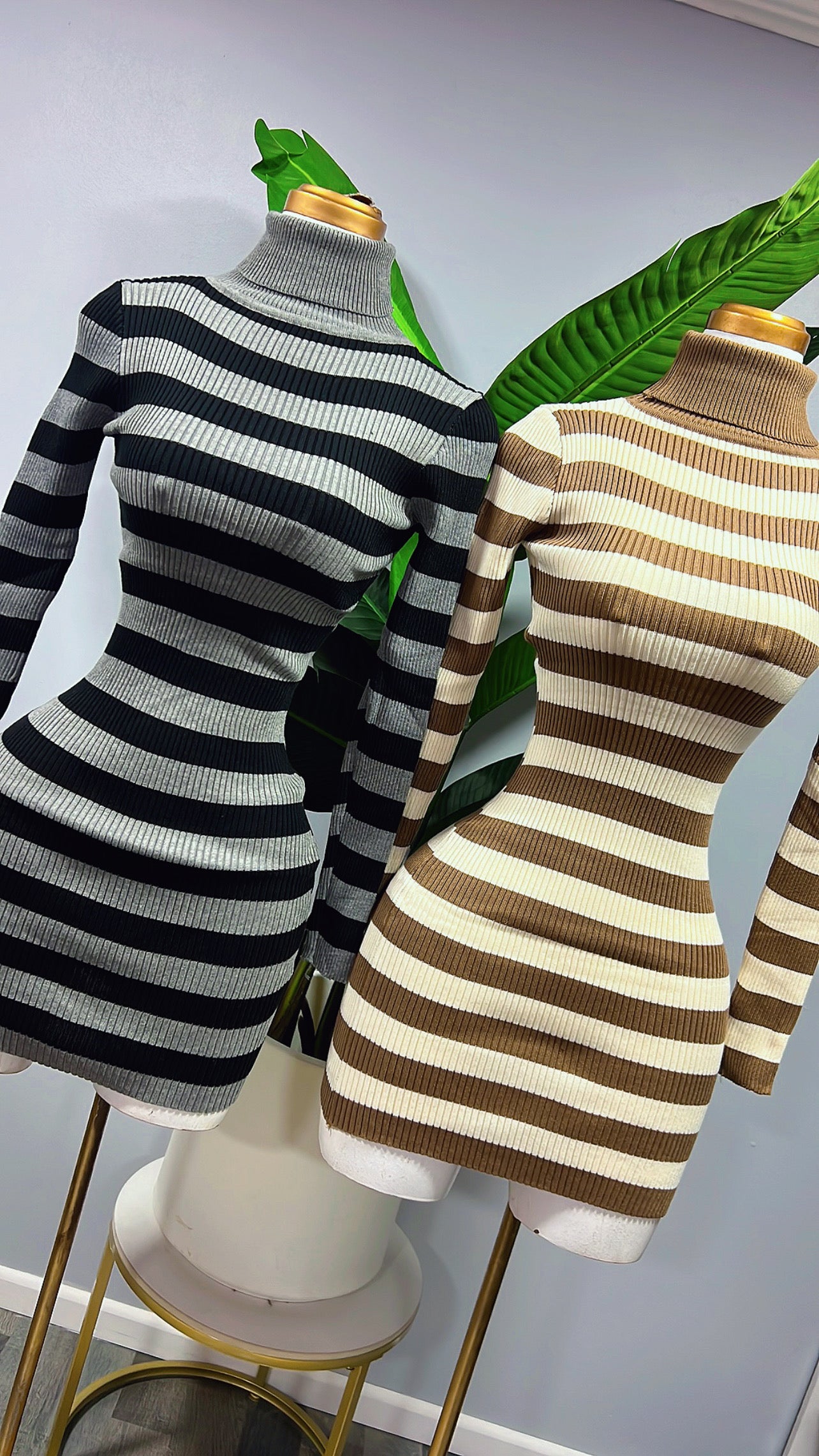 Vestido rayado