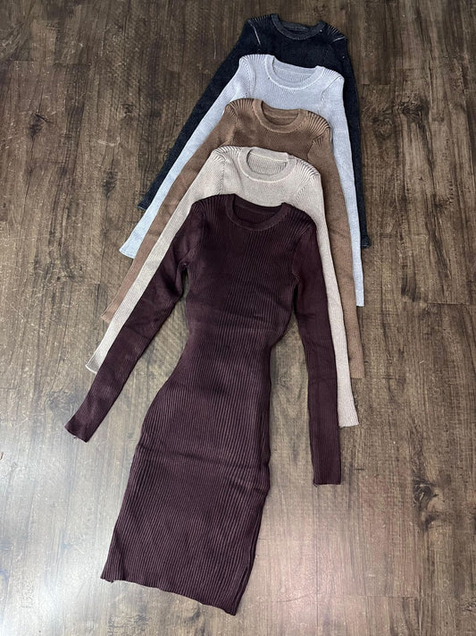 Vestido básico lineal