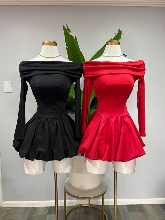 Vestido globo